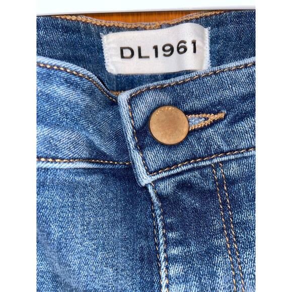 DL1961 Florence Distressed Denim Jean size 28 - Picture 3 of 10